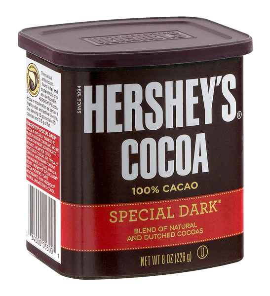 Hershey's Special Dark Cocoa, image courtesy of Hy-Vee
