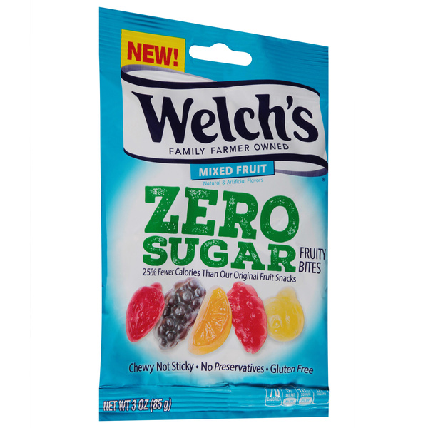 g11470827 Welch's Zero Sugar Mixed Fruit Fruity Bites 3 oz | Hy-Vee Aisles