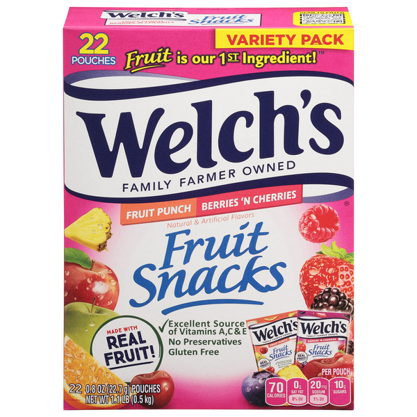 FRUiTS フルーツ　1998年 No.16 12 25 3冊　HYさん Welch's Fruit Punch & Berries 'N Cherries Fruit Snacks | Hy-Vee