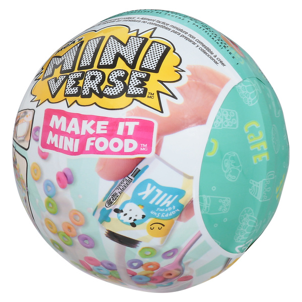 Mga's Mini Verse Mini Food, Toy Food, Non-Edible