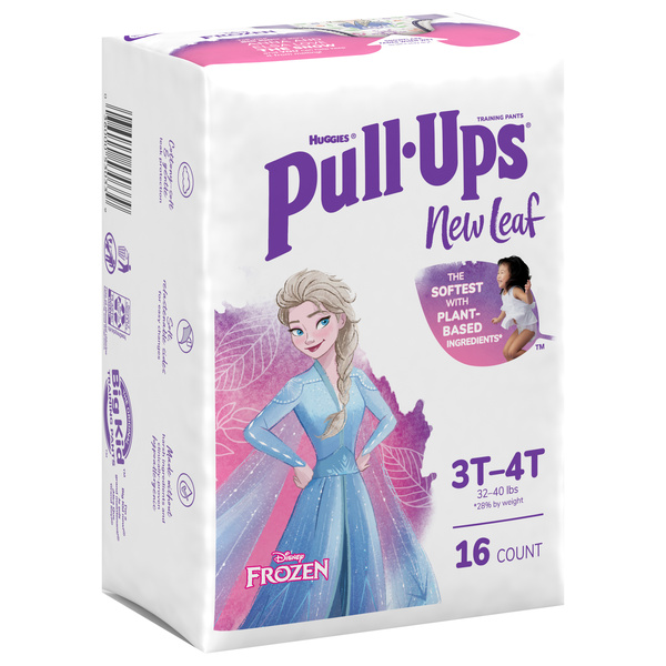 Pull-Ups New Leaf Girls' Training Pants, 3T-4T | Hy-Vee Aisles