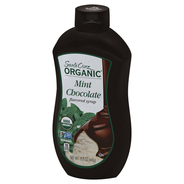 Santa Cruz Organic Mint Chocolate Flavored Syrup | Hy-Vee Aisles