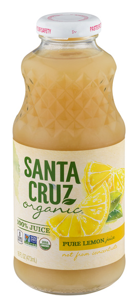 Santa Cruz Organic 100% Pure Lemon Juice | Hy-Vee Aisles Online