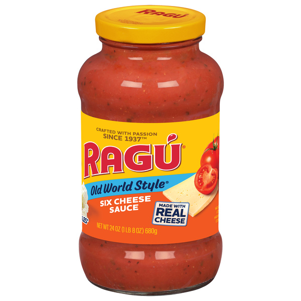 ragupi  Ragu Cheese Creations Six Cheese Pasta Sauce | Hy-Vee Aisles