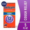 Delsym 12-Hour Cough Relief Grape Flavor Cough Suppressant Liquid