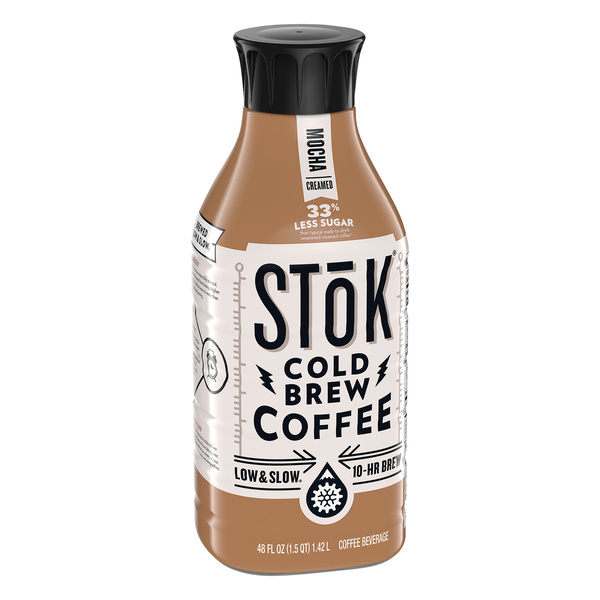 Stok Mocha Creamed Cold Brew Coffee Beverage | Hy-Vee Aisles