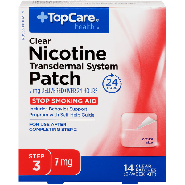 7 mg patch how many cigarettes Step 1: 21 Nicotine Reduces withdrawal symptoms Nicotine Patches to Quit Smoking
