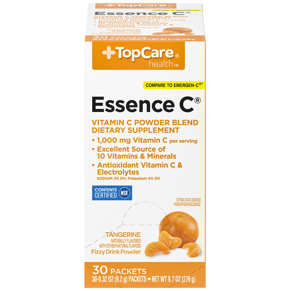TopCare Essence C Vitamin Supplement Tangerine | Hy-Vee Aisles