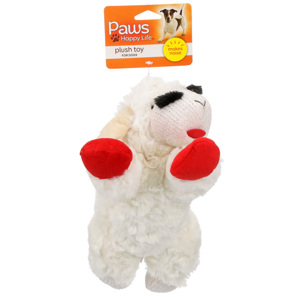 Paws Plush Lamb Chop Dog Toy | Hy-Vee Aisles Online Grocery Shopping