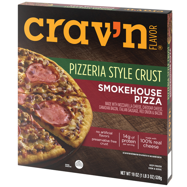 Crav'n Flavor Smokehouse Pizzeria Style Pizza | Hy-Vee Aisles