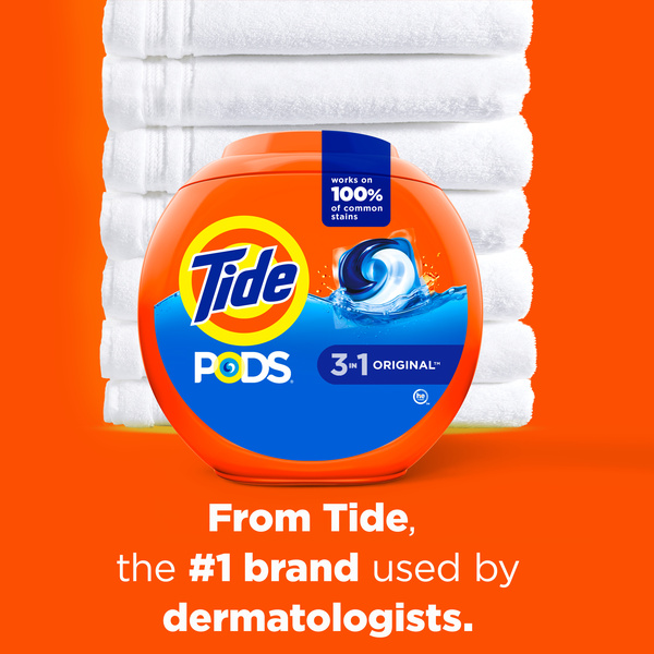 Tide PODS Laundry Detergent Original Designed for Regular and HE