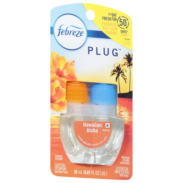 Febreze PLUG Scented Oil Refill, Hawaiian Aloha | Hy-Vee Aisles