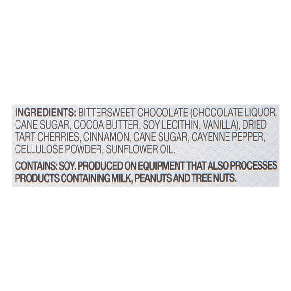 Endangered Species Chocolate Natural Dark Chocolate with Cinnamon