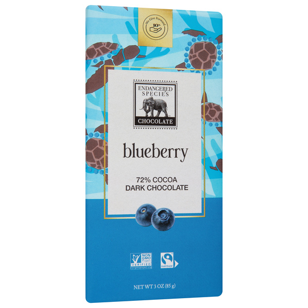 Endangered Species Chocolate Natural Dark Chocolate With