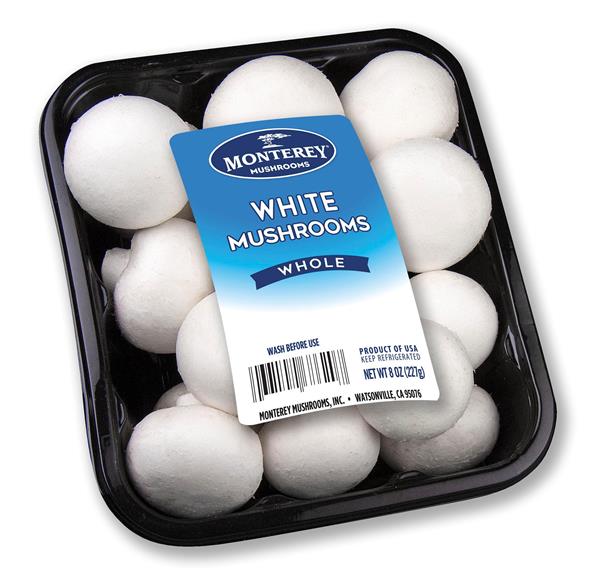 Monterey Whole Mushrooms, image courtesy of Hy-Vee