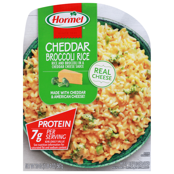 HORMEL Cheddar Broccoli Rice , 20 OZ | Hy-Vee Aisles Online Grocery ...