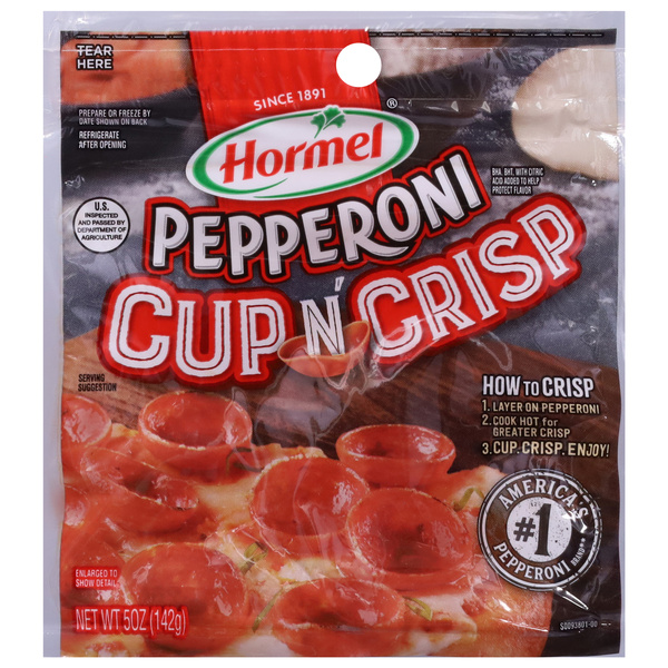 Hormel Cup N' Crisp Pepperoni | Hy-Vee Aisles Online Grocery Shopping