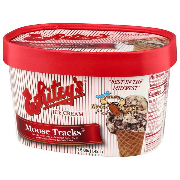 Whitey's Ice Cream Moose Tracks | Hy-Vee Aisles Online Grocery