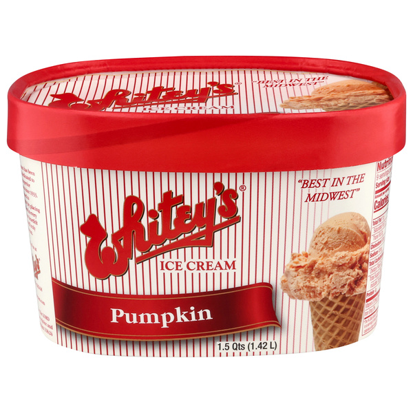 Whitey's Pumpkin Ice Cream | Hy-Vee Aisles Online Grocery Shopping