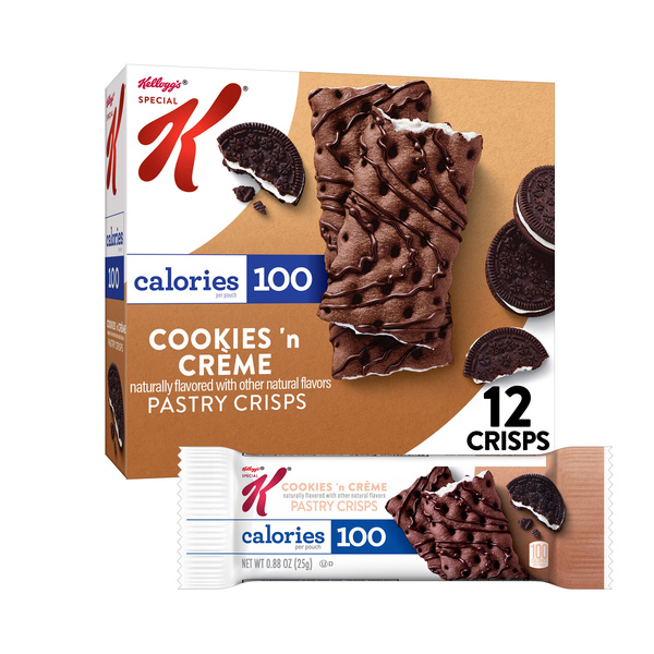 Kellogg's Special K Cookies & Creme Pastry Crisps 6-0.88 oz
