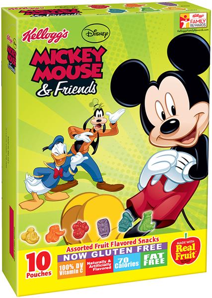 Kellogg's Fruit Snack Mickey Mouse Assorted 10Ct | Hy-Vee Aisles
