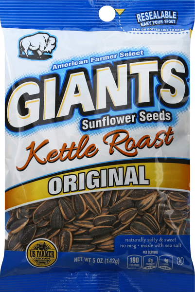 Giants Kettle Roast Original Sunflower Seeds | Hy-Vee Aisles