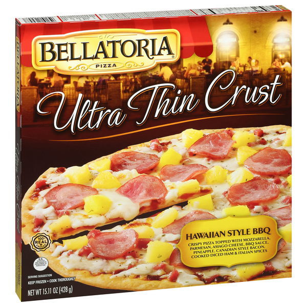 Bellatoria Ultra Thin Crust Hawaiian Style BBQ Pizza | Hy-Vee