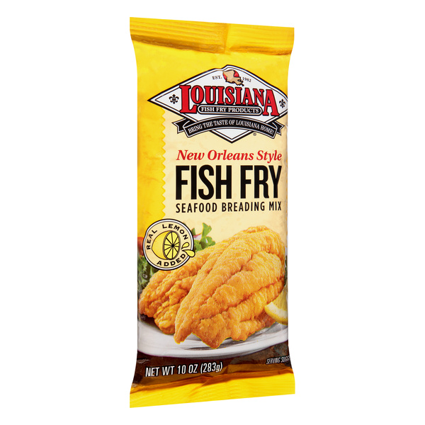 Louisiana New Orleans Style Fish Fry Seafood Breading Mix | Hy-Vee