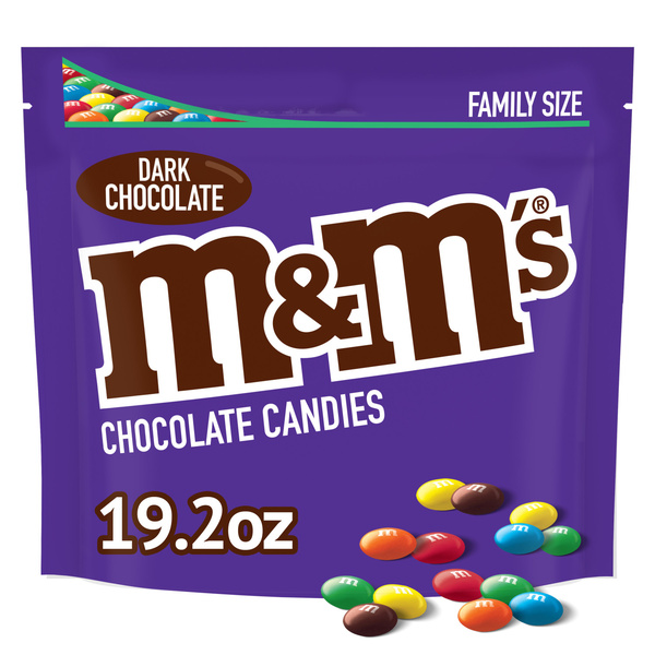 M&Ms Dark Chocolate Family Size | Hy-Vee Aisles Online Grocery
