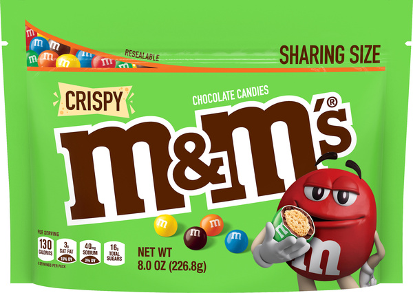 M&M's Crispy Sharing Size | Hy-Vee Aisles Online Grocery Shopping