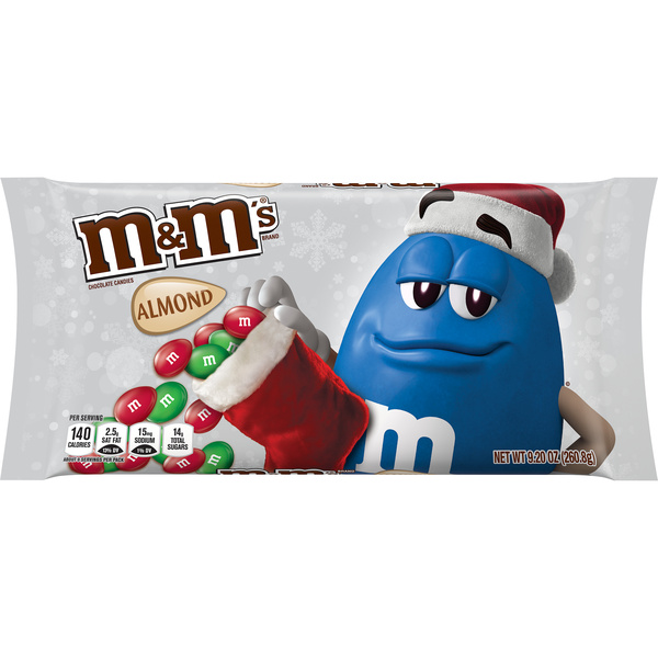 Christmas M&M'S Almond Chocolate Candies | Hy-Vee Aisles Online
