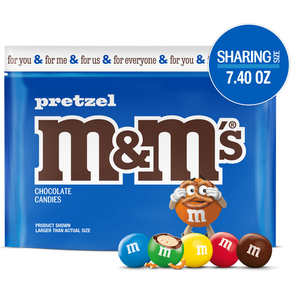M&M's M&M's Pretzel Milk Chocolate Candy Bag | Hy-Vee Aisles
