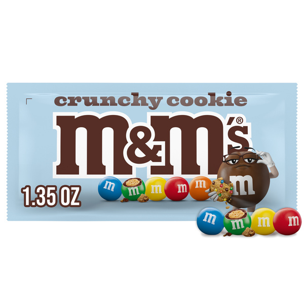 M&M'S New Crunchy Cookie Milk Chocolate Single Size Candy | Hy-Vee