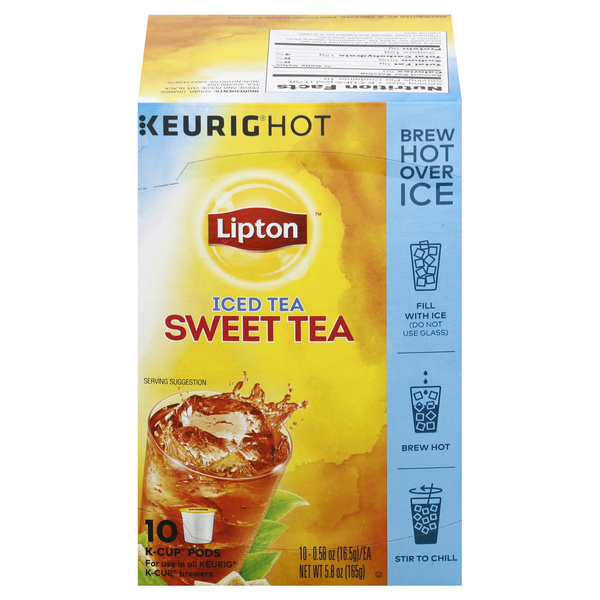 Lipton Iced Tea Sweet Tea K-Cup Pods | Hy-Vee Aisles Online