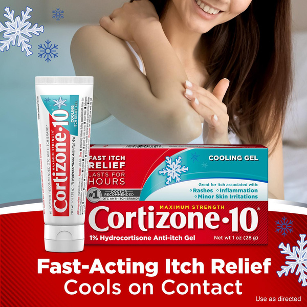 Cortizone-10 Cooling Gel Maximum Strength Anti-Itch Creme 1 oz