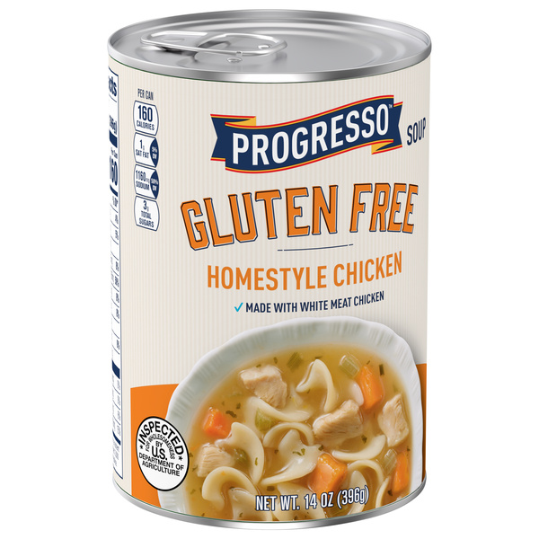 Progresso Gluten Free, Homestyle Chicken Soup | Hy-Vee Aisles