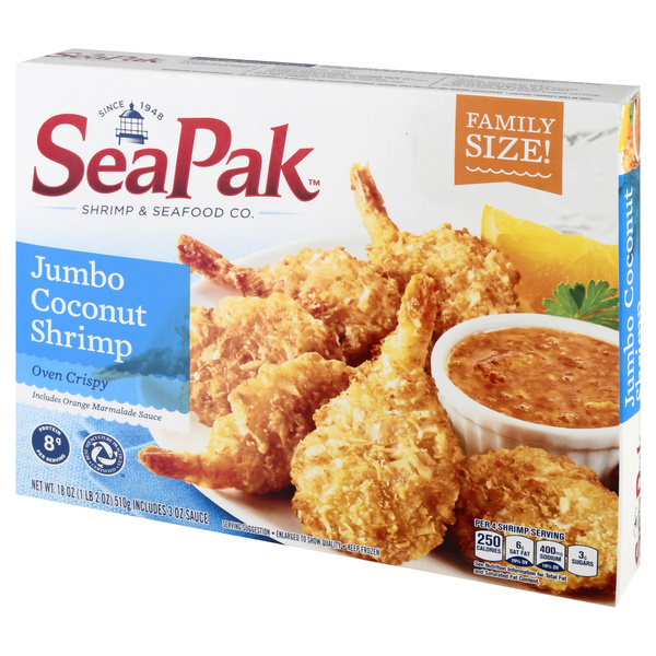 SeaPak Jumbo Coconut Shrimp Family Size | Hy-Vee Aisles Online