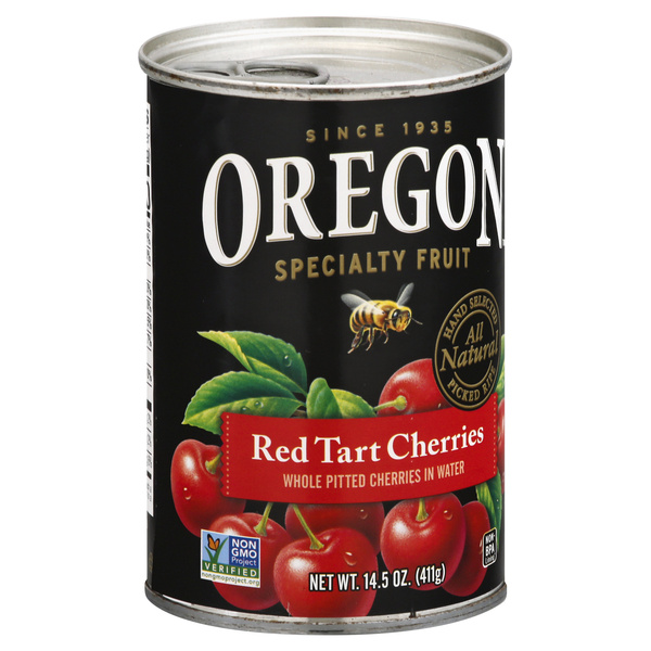 Oregon Fruit Co. No Sugar Added Red Tart Cherries 14.5 oz | Hy-Vee