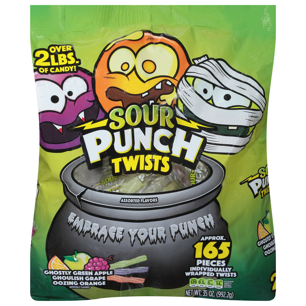 Sour Punch Twists, Assorted Flavors 165Ct | Hy-Vee Aisles Online