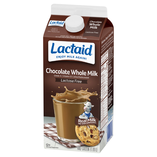 Lactaid Chocolate Whole Milk, 64 oz | Hy-Vee Aisles Online Grocery
