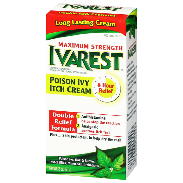 Ivarest Maximum Strength Poison Ivy Itch Cream 2 oz | Hy-Vee