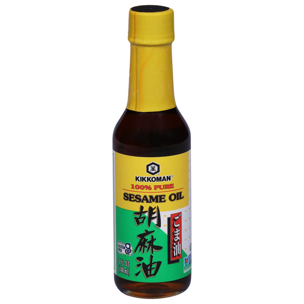 Kikkoman 100% Pure Sesame Oil | Hy-Vee Aisles Online Grocery Shopping