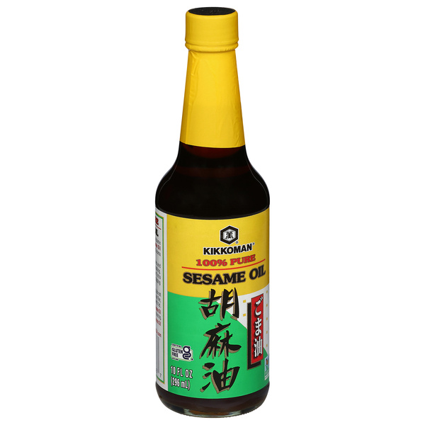 Kikkoman 100% Pure Sesame Oil | Hy-Vee Aisles Online Grocery Shopping