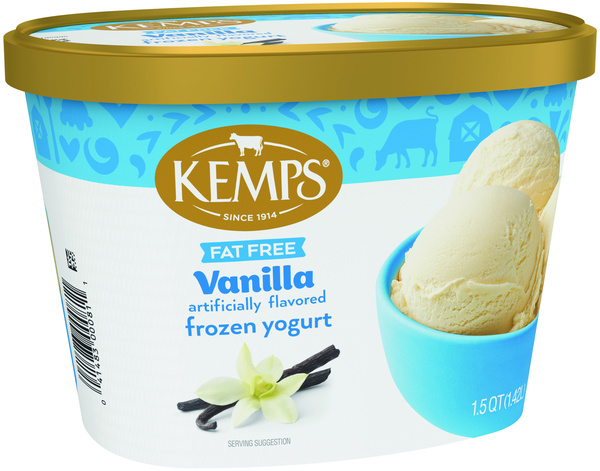 Kemps Fat Free Vanilla Frozen Yogurt | Hy-Vee Aisles Online