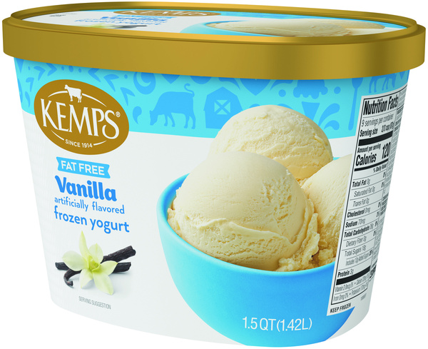 Kemps Fat Free Vanilla Frozen Yogurt | Hy-Vee Aisles Online