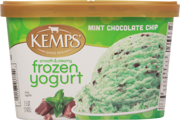 Kemps Mint Chocolate Chip Frozen Yogurt | Hy-Vee Aisles Online