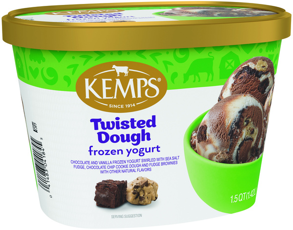 Kemps Twisted Dough Frozen Yogurt | Hy-Vee Aisles Online Grocery