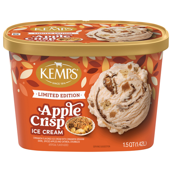 Kemps Limited Edition Apple Crisp Ice Cream | Hy-Vee Aisles Online
