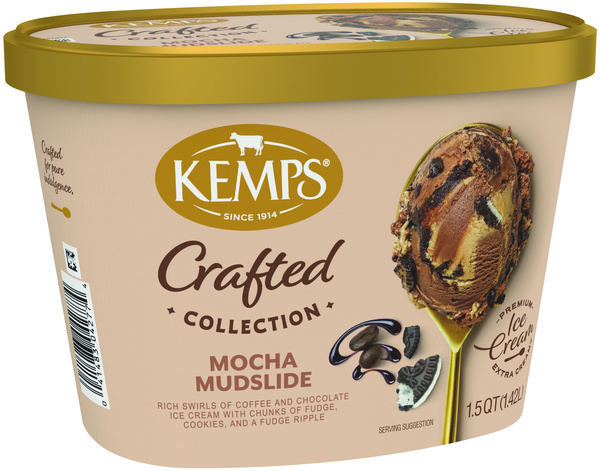 Kemps Simply Crafted Mocha Mudslide Premium Ice Cream | Hy-Vee