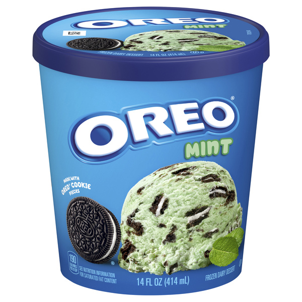 Oreo Mint Frozen Dairy Dessert 14 fl oz | Hy-Vee Aisles Online